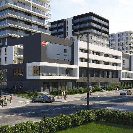 Q Apart Silver -Klimatyzowane Studio Przy Manufakturze Z Garazem Gratis, Fv Lodz (Lodz) Luaran gambar