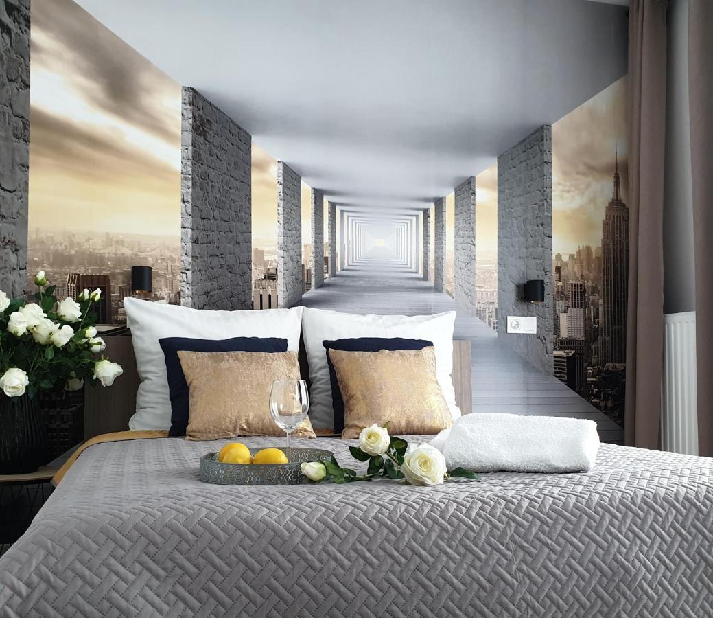 Q Apart Silver -Klimatyzowane Studio Przy Manufakturze Z Garazem Gratis, Fv Lodz (Lodz) Luaran gambar