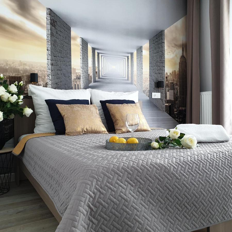 Q Apart Silver -Klimatyzowane Studio Przy Manufakturze Z Garazem Gratis, Fv Lodz (Lodz) Luaran gambar